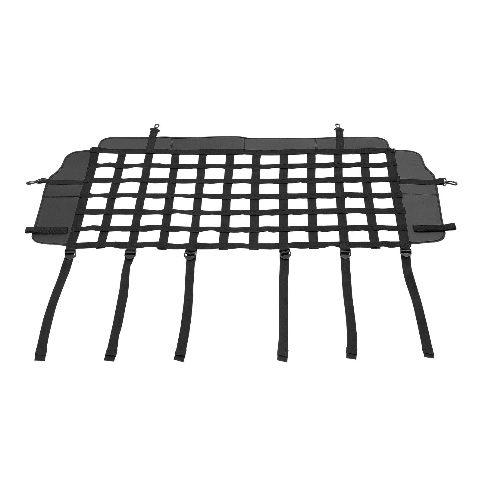 Jeep Wrangler Pet Net Barrier - Durable Mesh for JK 2007-2017, JL 2018-2024, Rear Seat Cargo Protection, Easy Install, Scratch-Resistant
