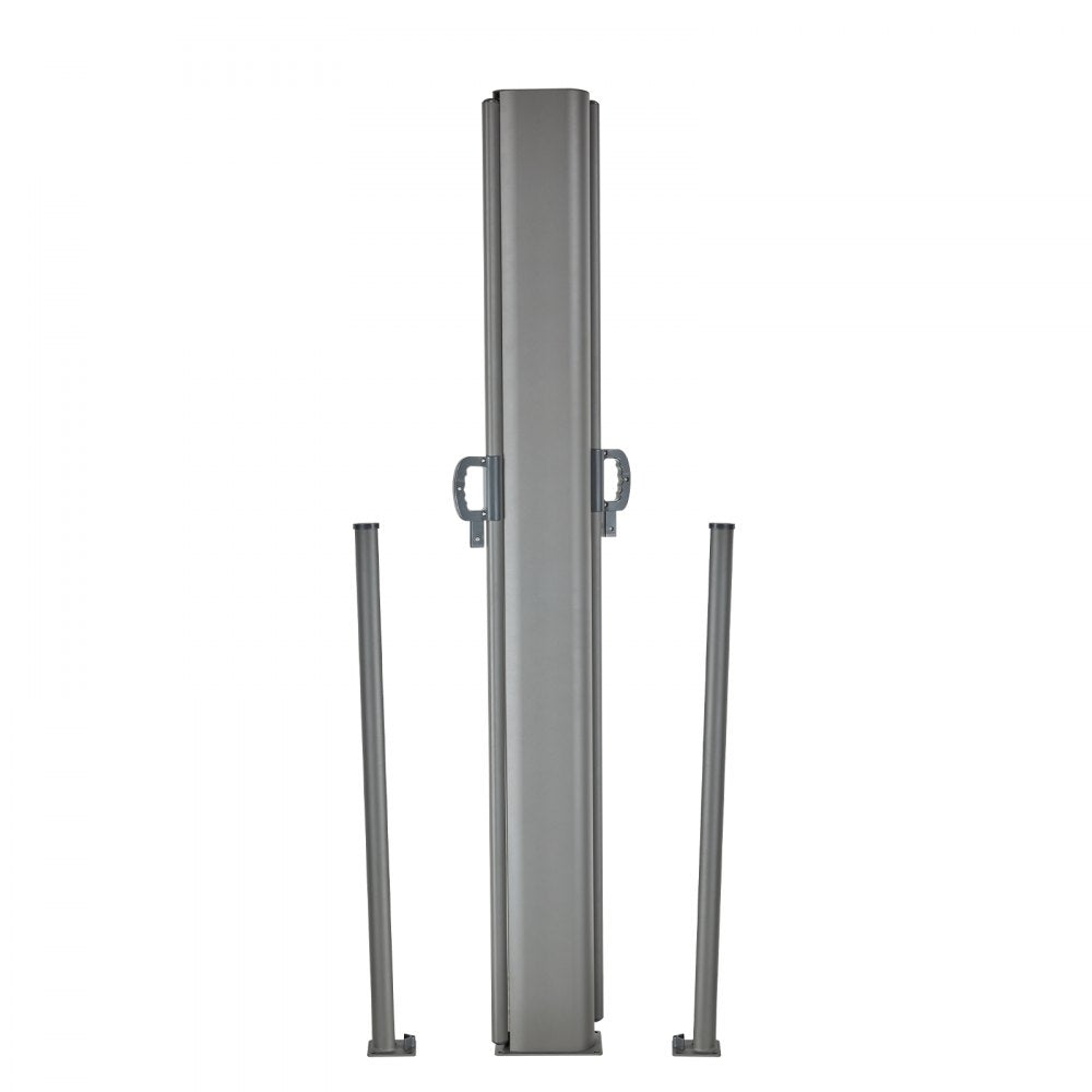 Retractable Side Awning Patio Screen Retractable Fence 63x236inch Privacy Screen