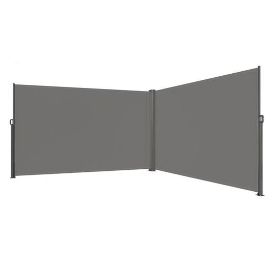 Retractable Side Awning Patio Screen Retractable Fence 71x236inch Privacy Screen