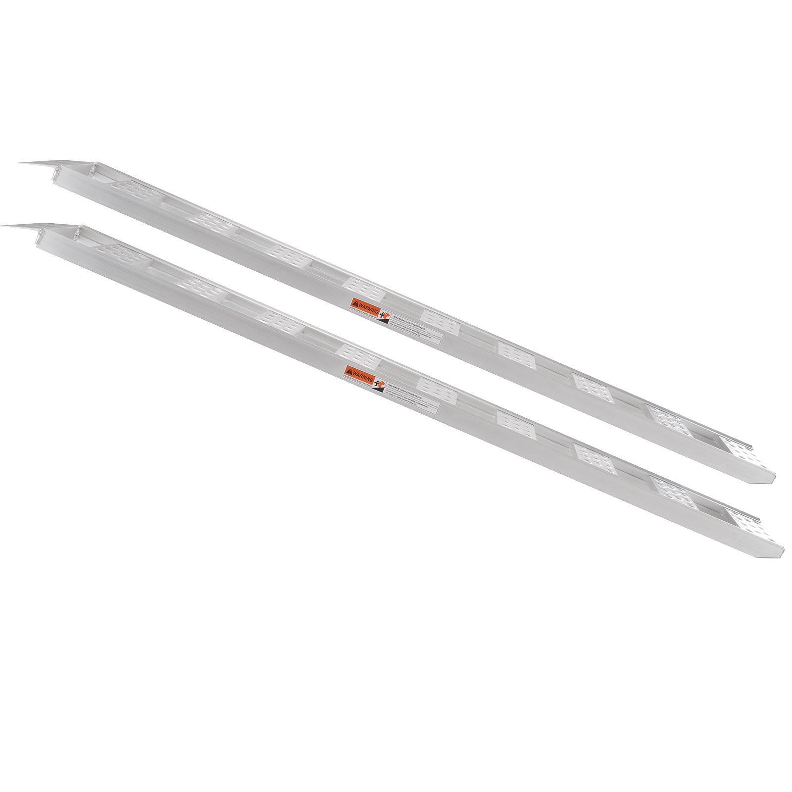 Heavy-Duty Aluminum Loading Ramps, 1250lbs Capacity, Non-Slip Tread with Load Straps for Motorcycles, ATVs, Trucks, Mowers, and More – 78"x12" Portable Ramp Pair for Safe Loading and Unloading